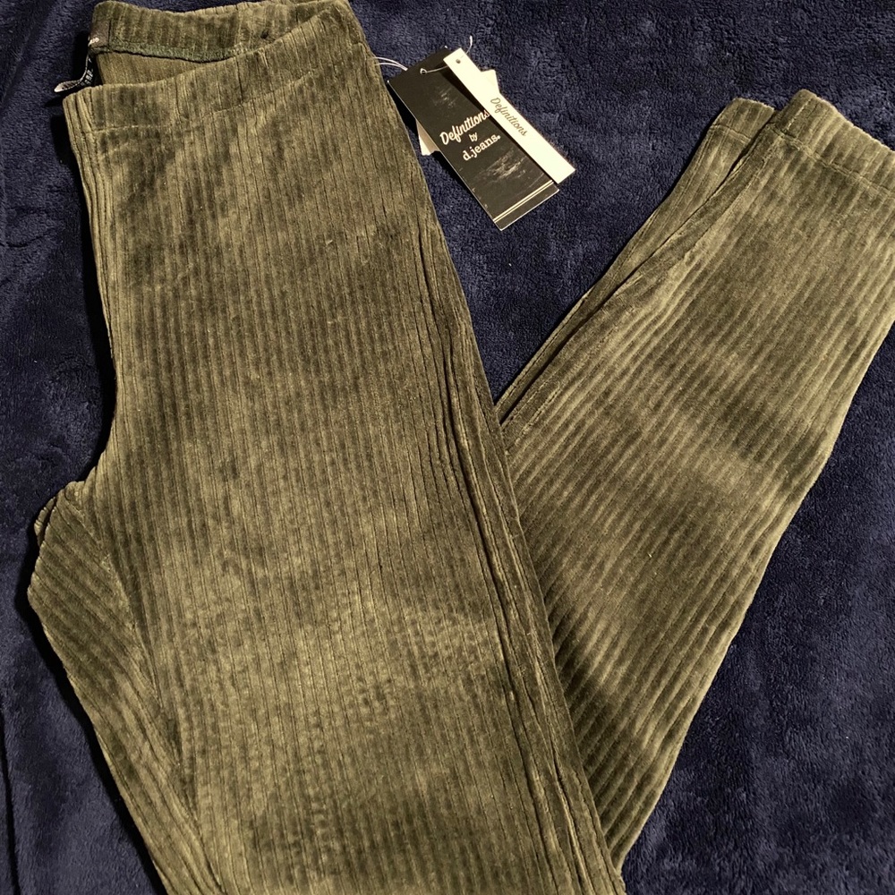Velvet leggings